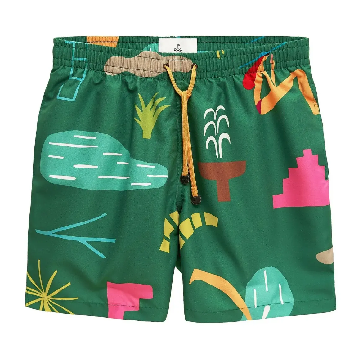 Picture of Green swimming shorts